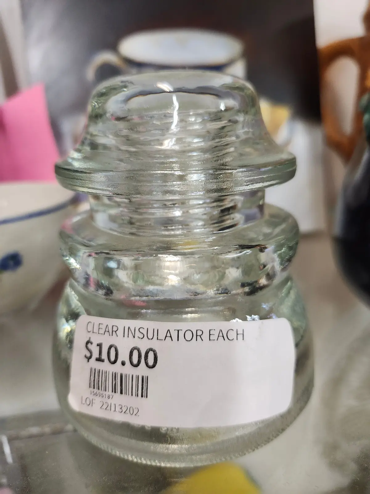 Clear Insulator Each 1