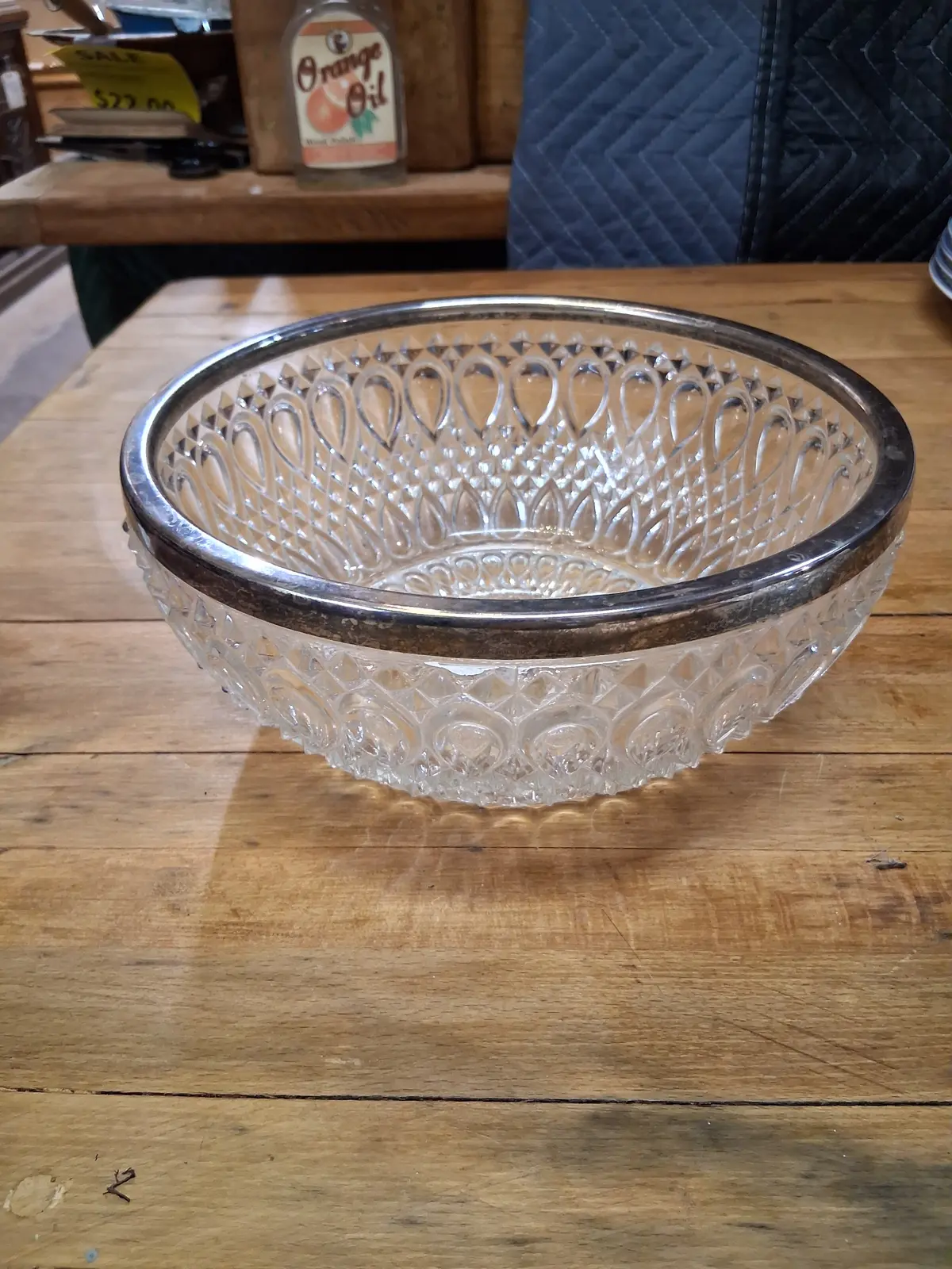 Silver Rim Bowl 1