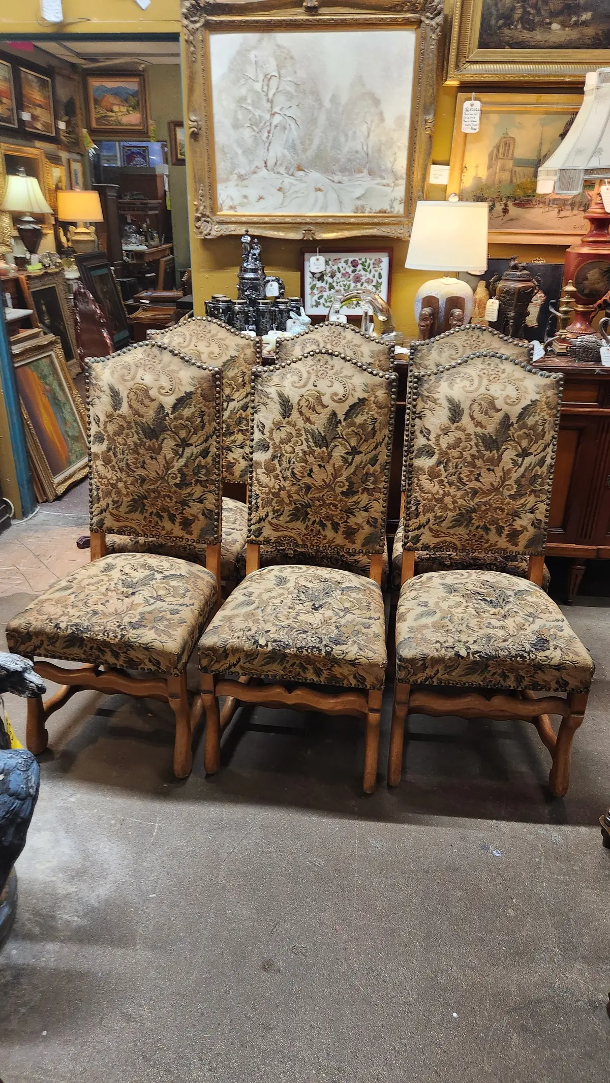Os De Mouton Walnut Chairs 1