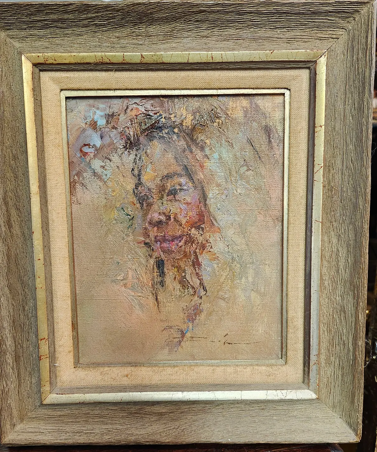 Multicolored Portrait Of A Girl 1