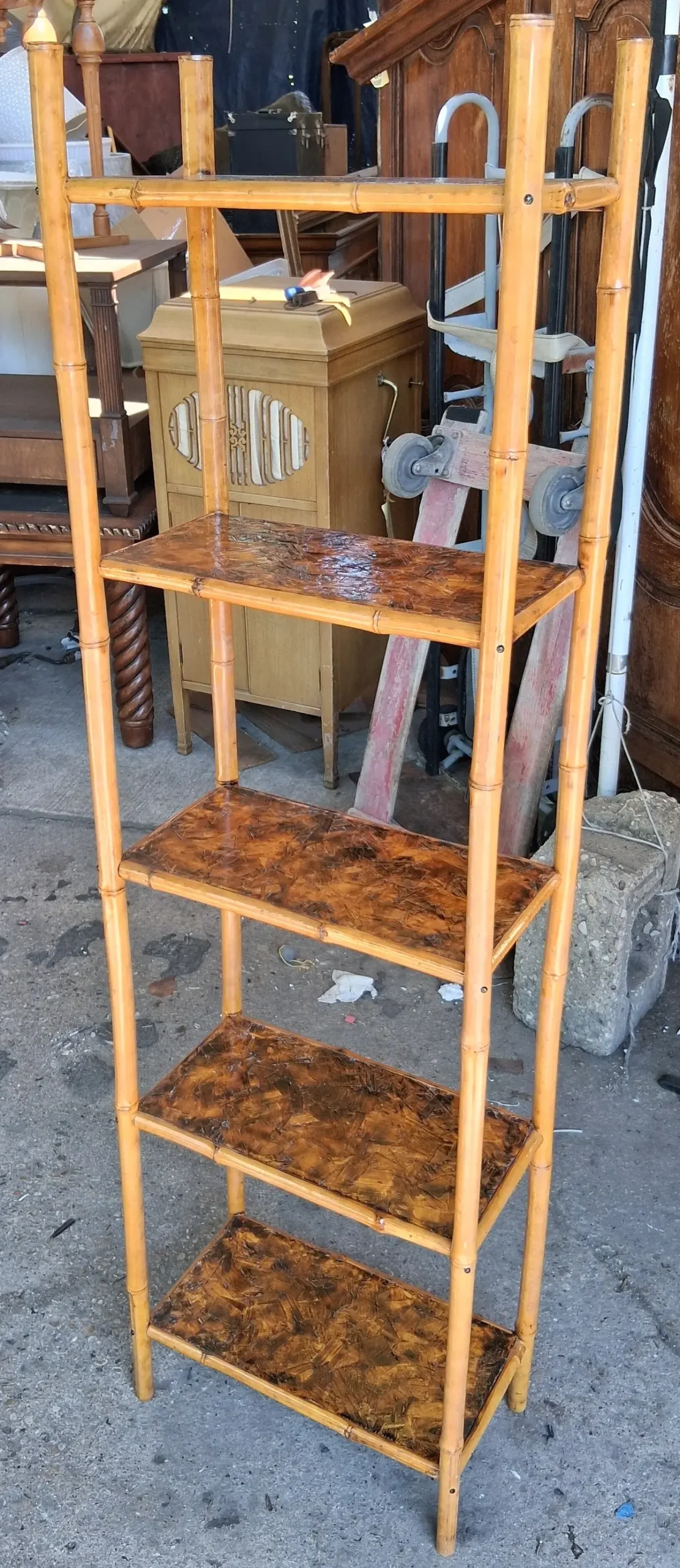 Bamboo 5 Tier Shelf 1