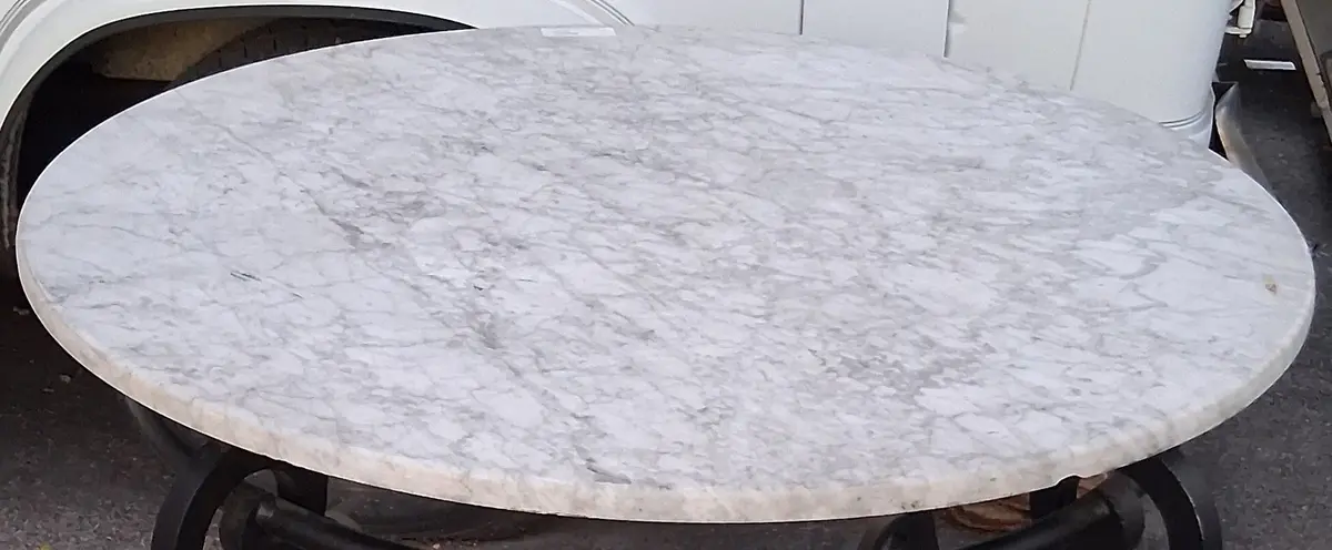 Large White Marble Top 1