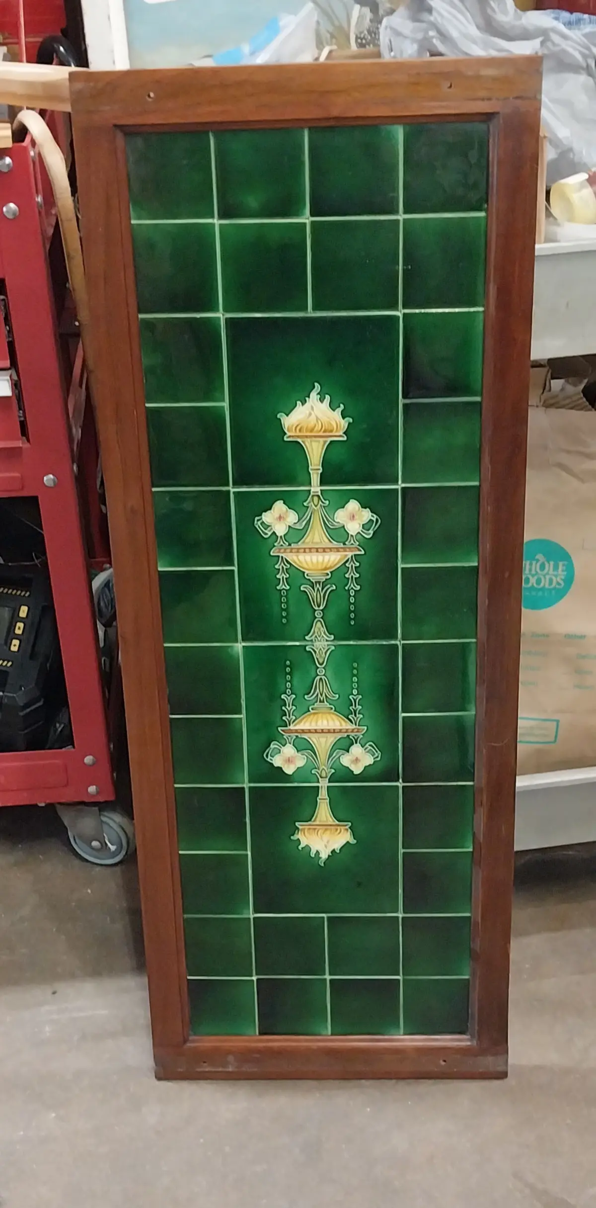 English Tiled Hanging Panel 1