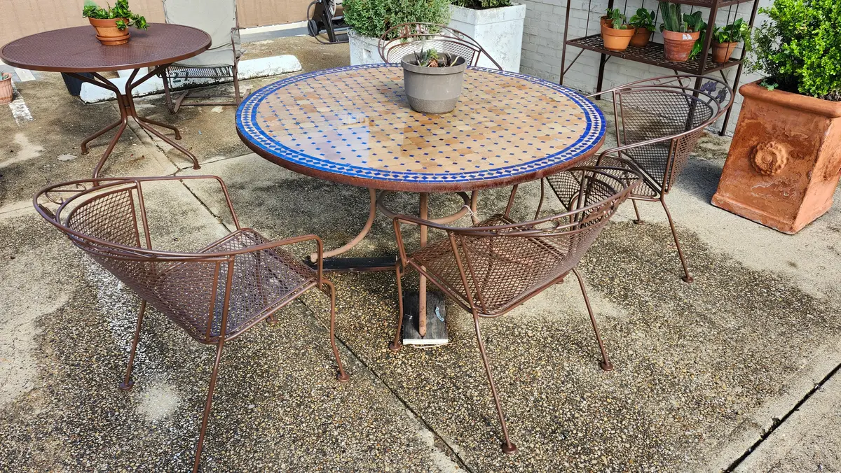 Mosaic Patio Table 1