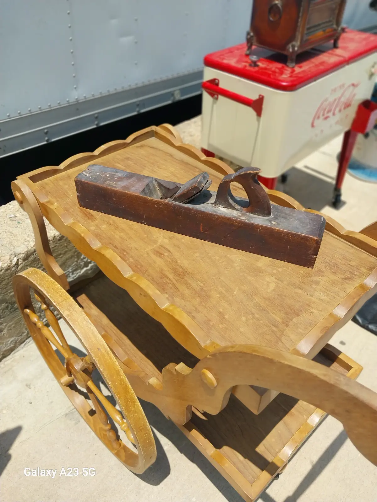 Old Black Wood Plane 1