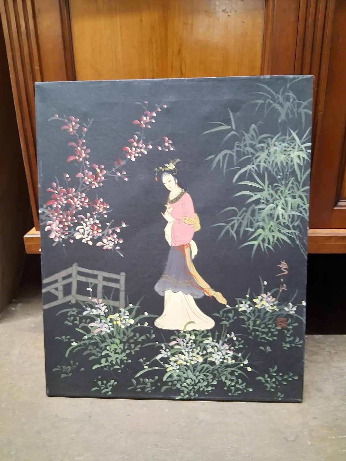 Oil Painting Of Chinese Woman 1
