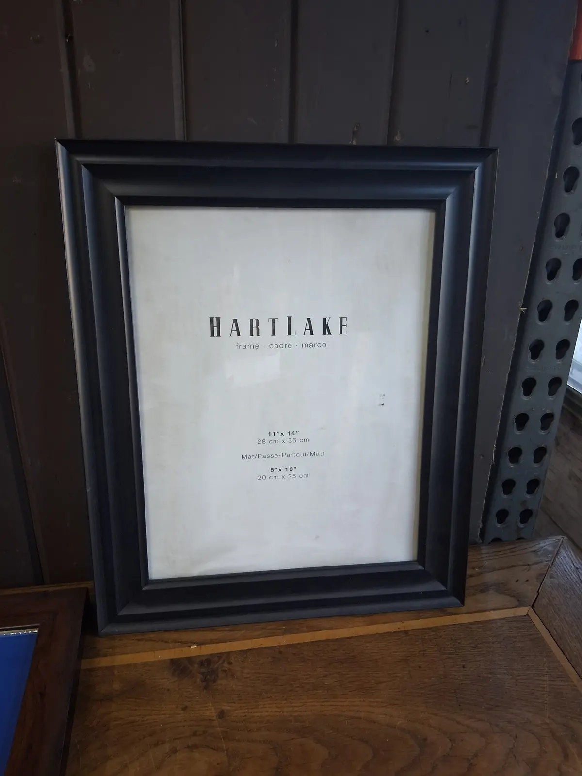 Medium  Black Beveled Frame 1
