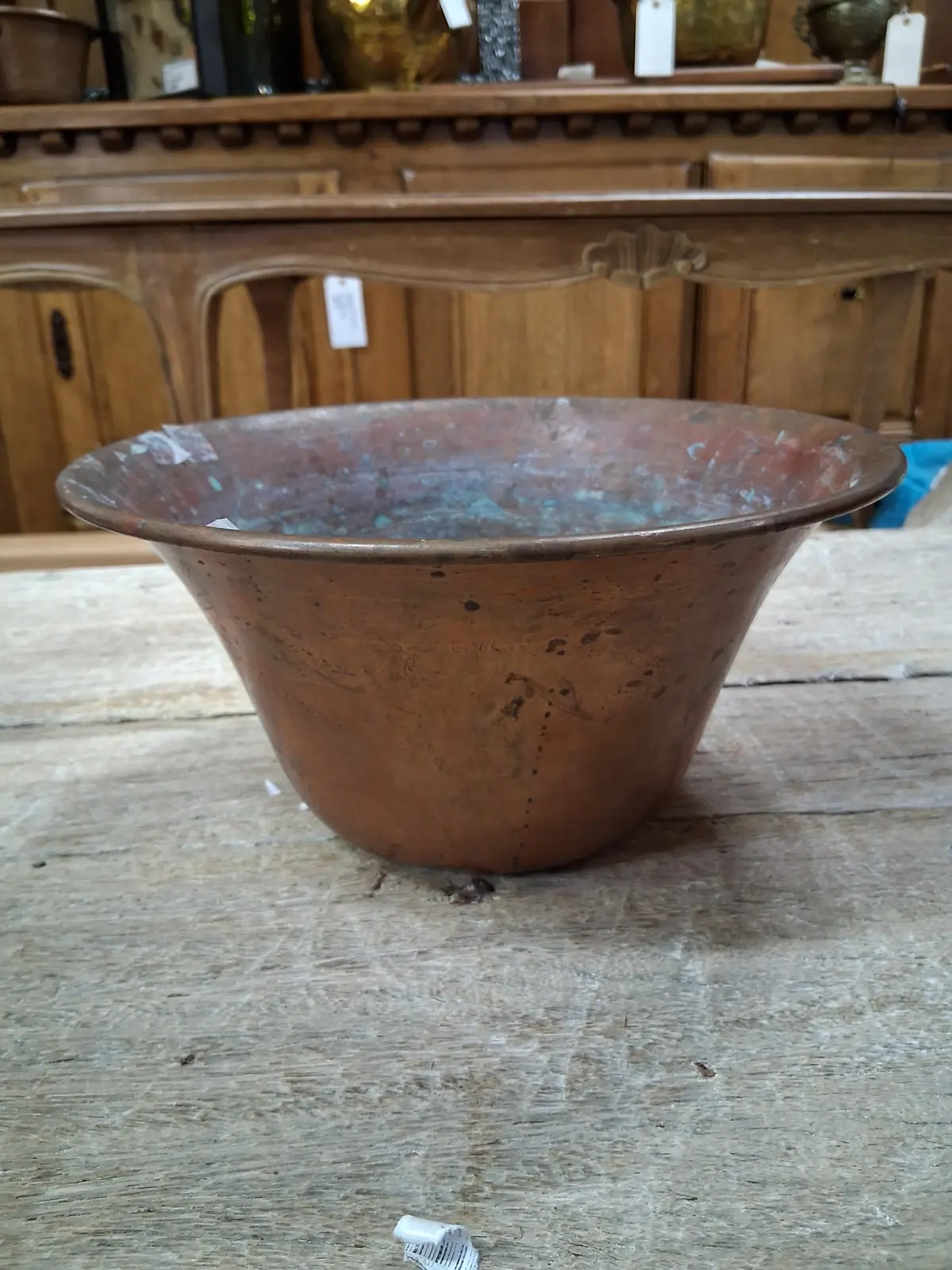 Flared Copper Bowl 1