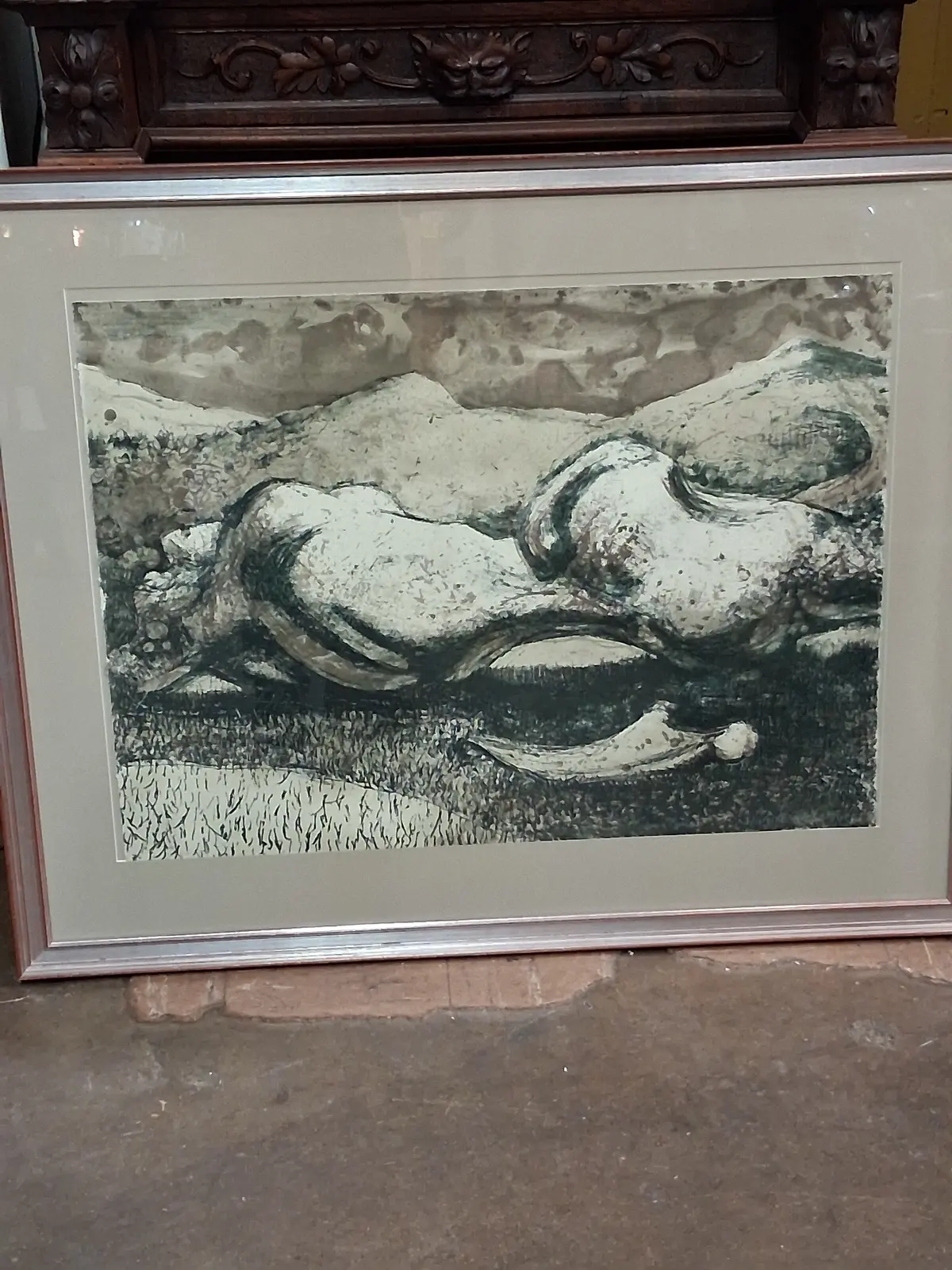 Large Multi Media Painting By Michael Benet Croydon 1