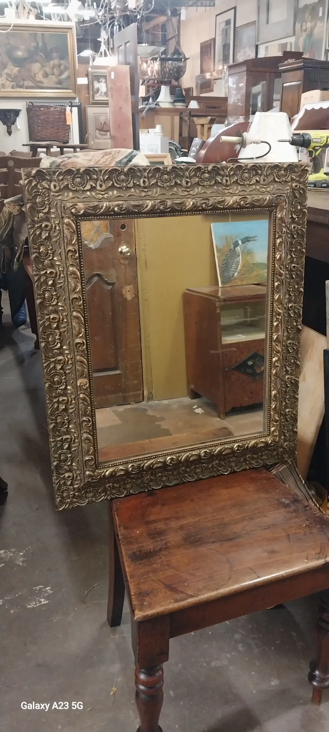 Gilt Gesso Framed Mirror 1