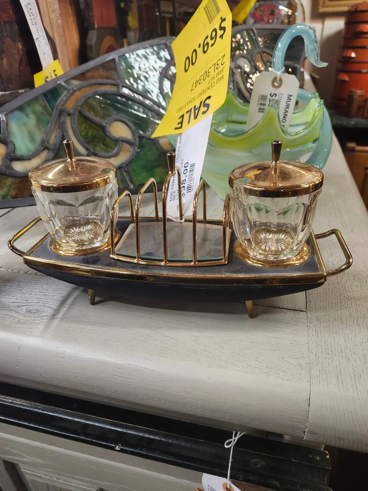 Mid Century Toast And Jam Set 1