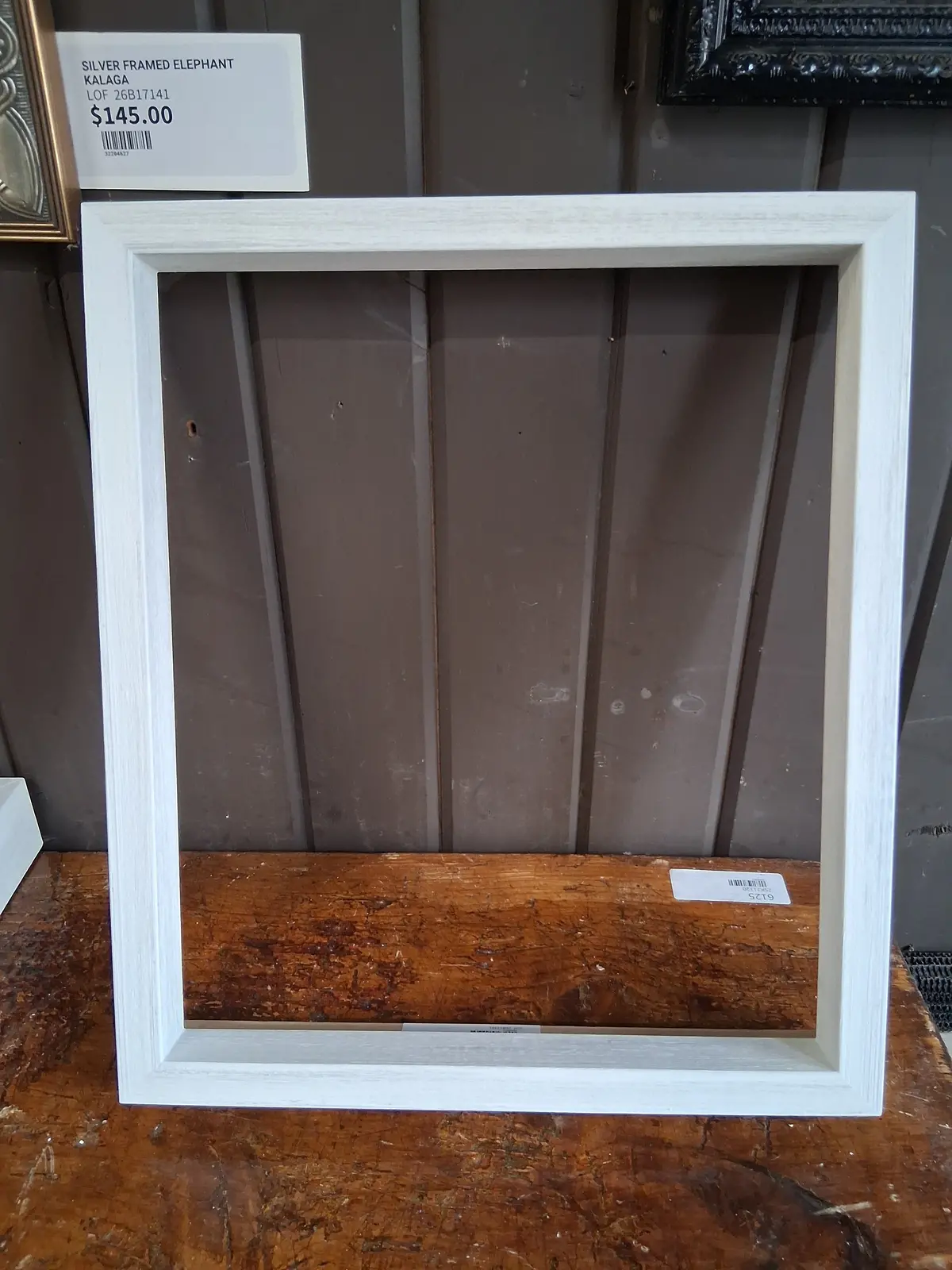 Medium Rectangular White Frame 1 Of 20 1