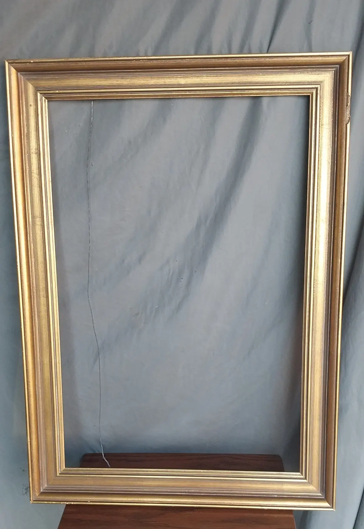 Medium Gold  And Brown Frame- As Fouind 1