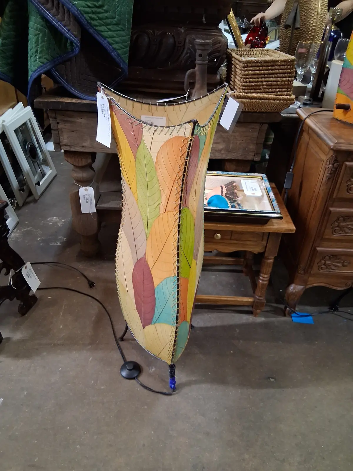 Tropical Leaf Floor Lamp 1