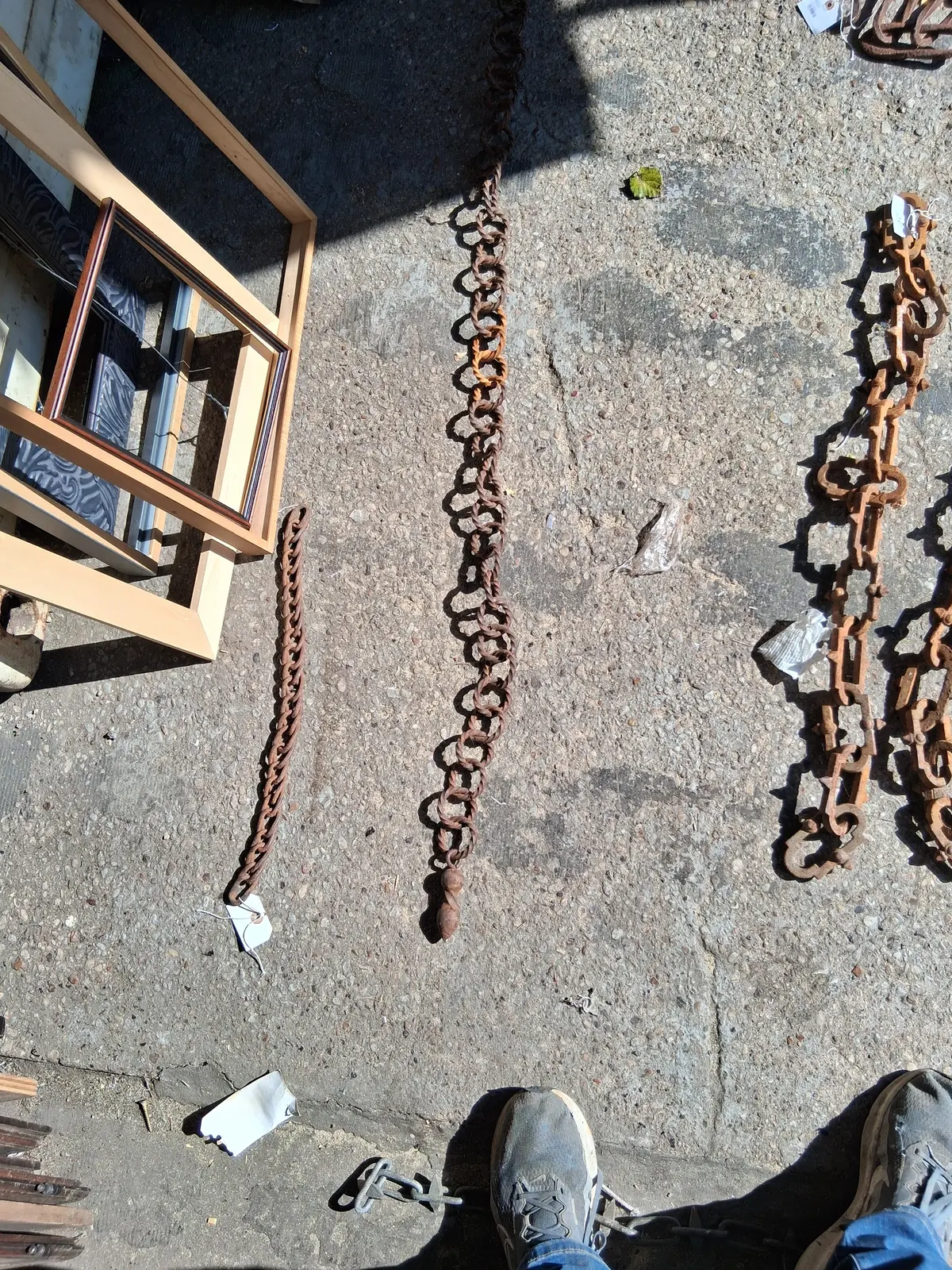 60" Twist Circle Chain With Finial 1