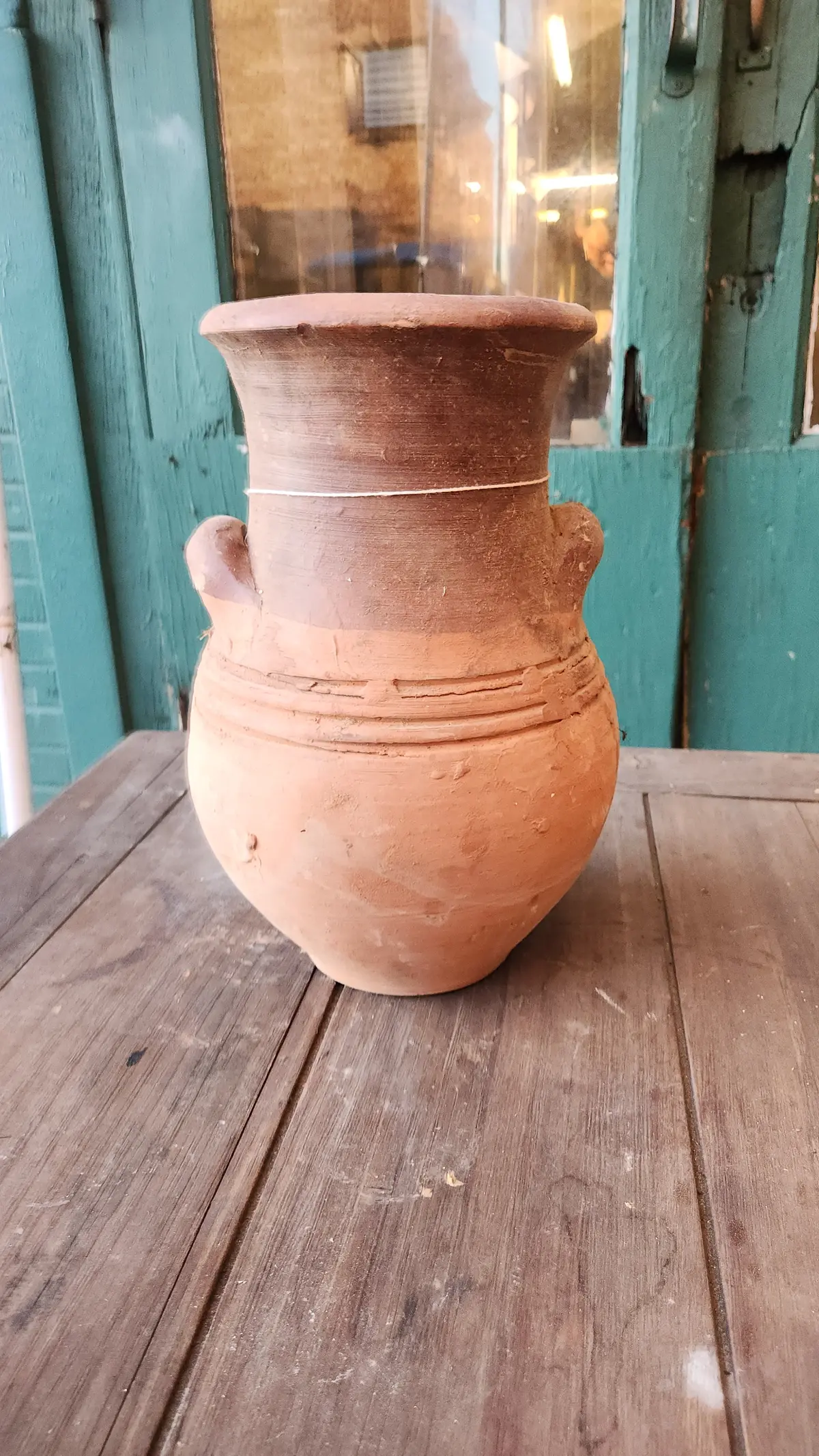 Terra Cotta Vase With Handles 1