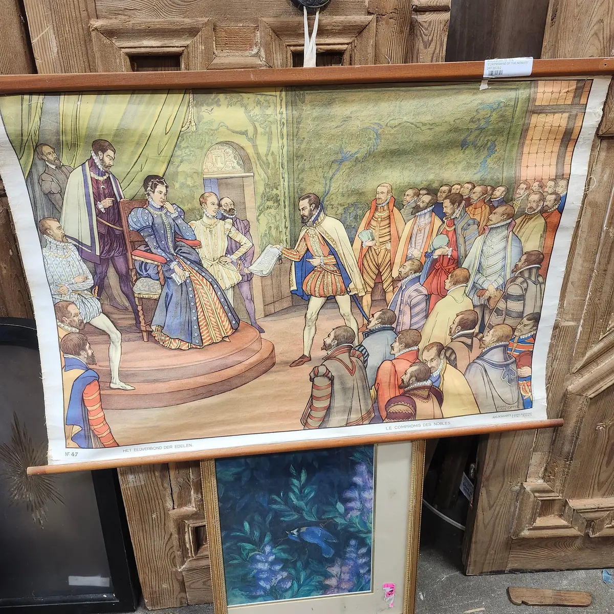 Rolled Art Of The 'Compromise Of The Nobles' 1