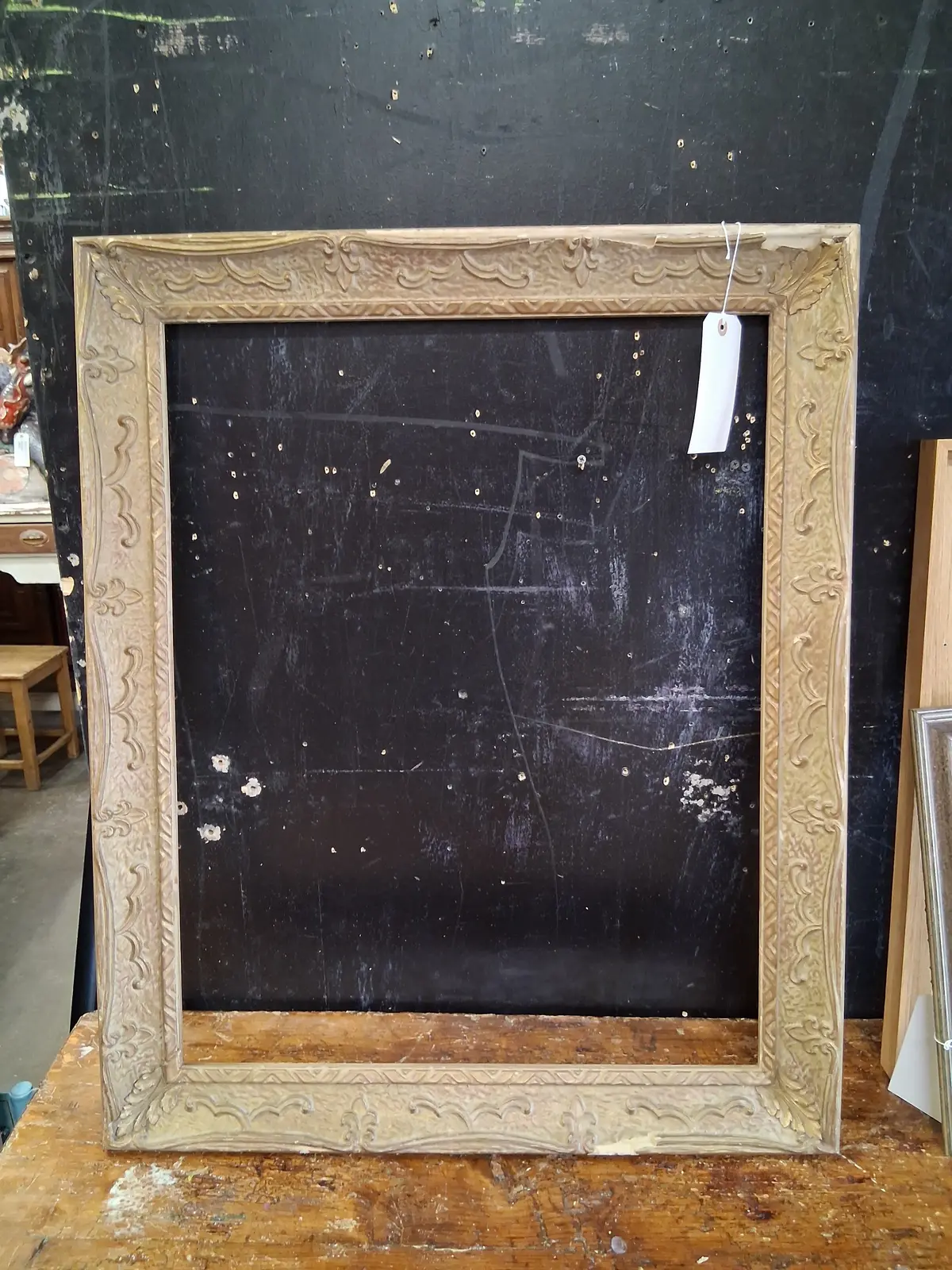 Ornate Gesso Frame - As Found 1