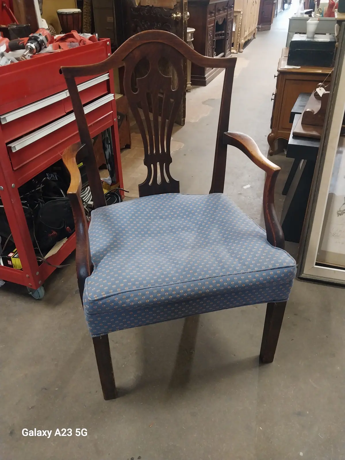 Early Georgian Style Arm Chair 1