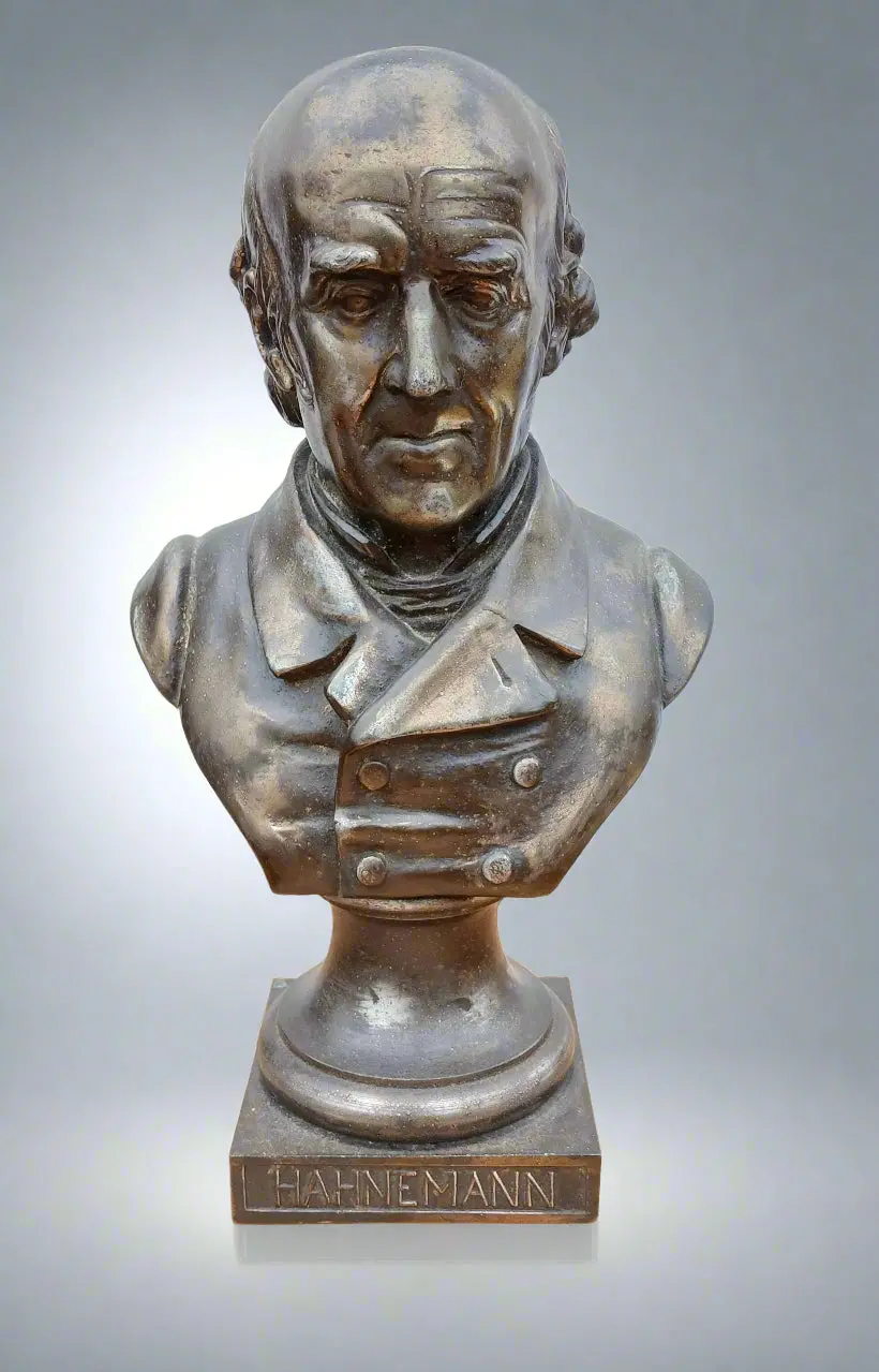 Spelter Bust Of Hahnemann 1