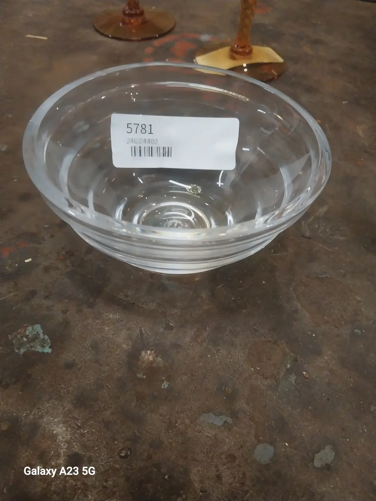 Small Crystal Bowl 1