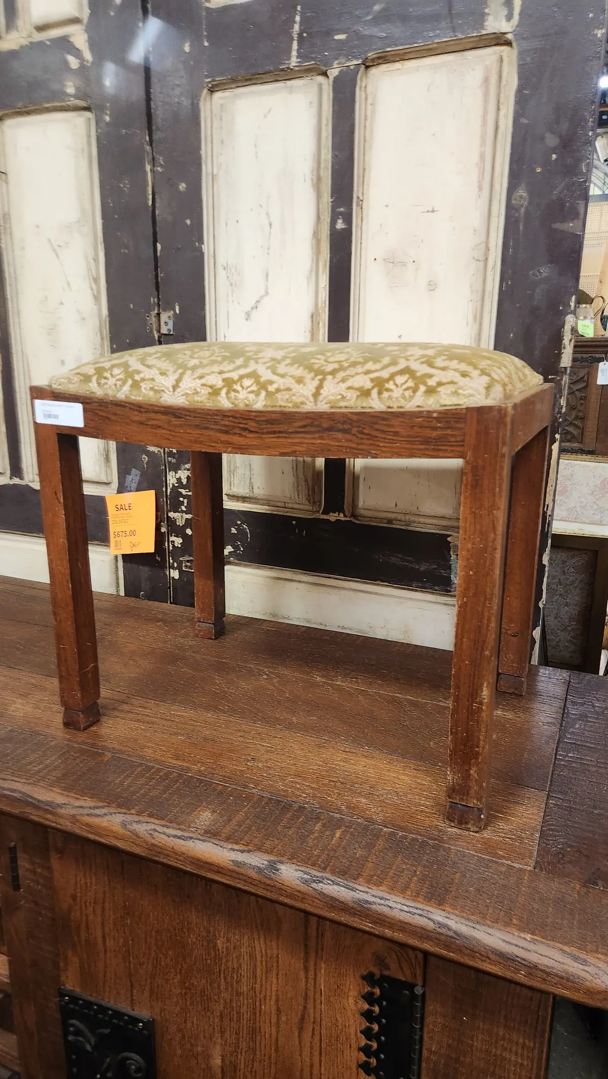 Rosewood Vanity Bench 1