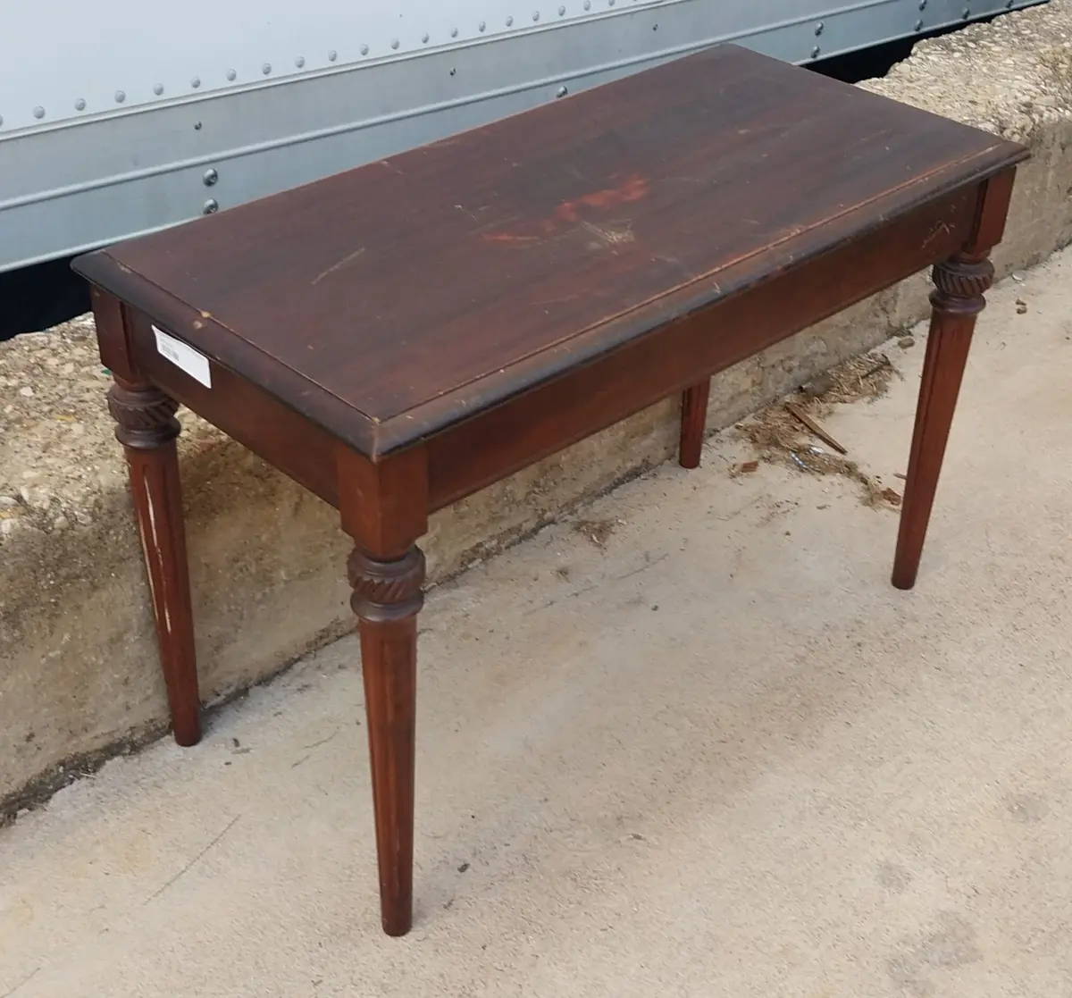 Louis Xvi Lift Top Bench 1
