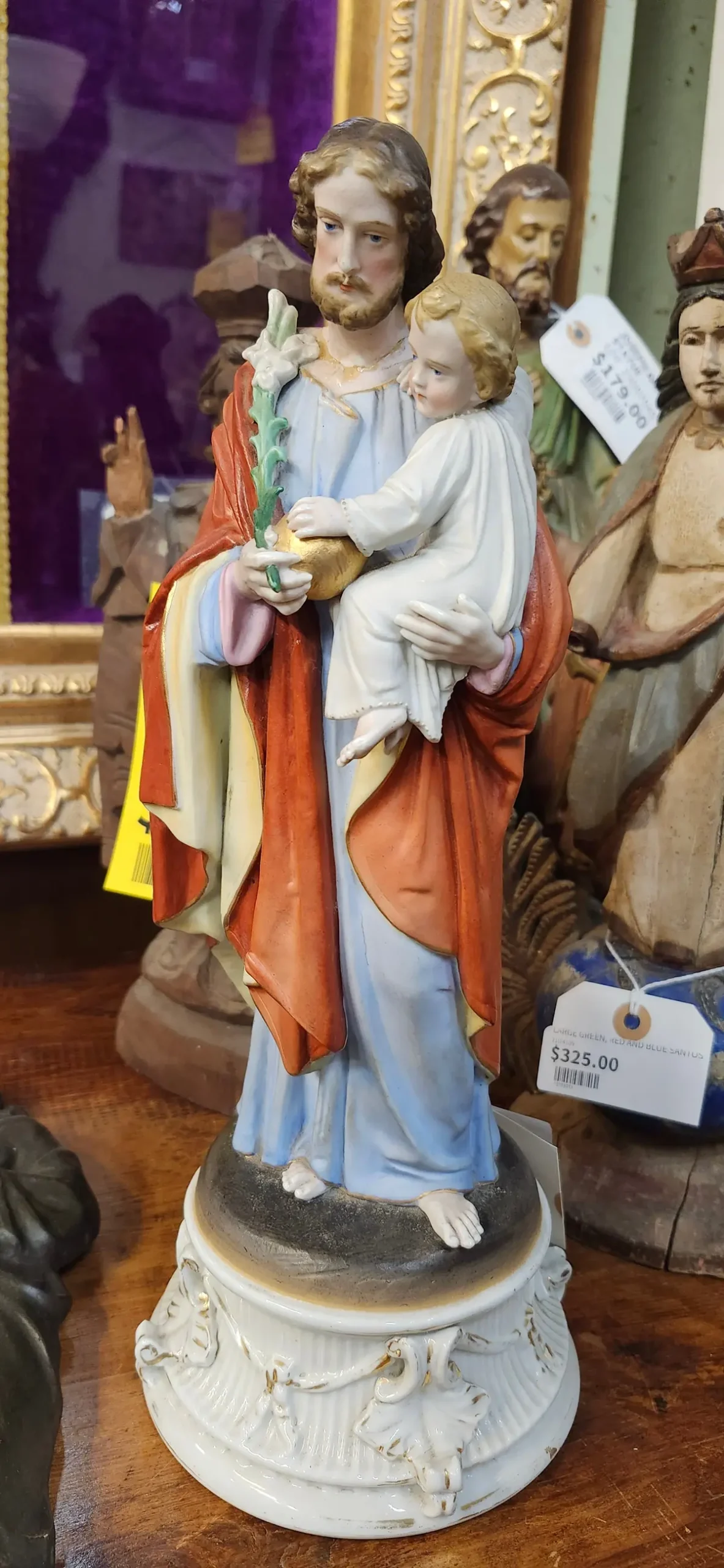 Porcelain Joseph With Christ Child 1