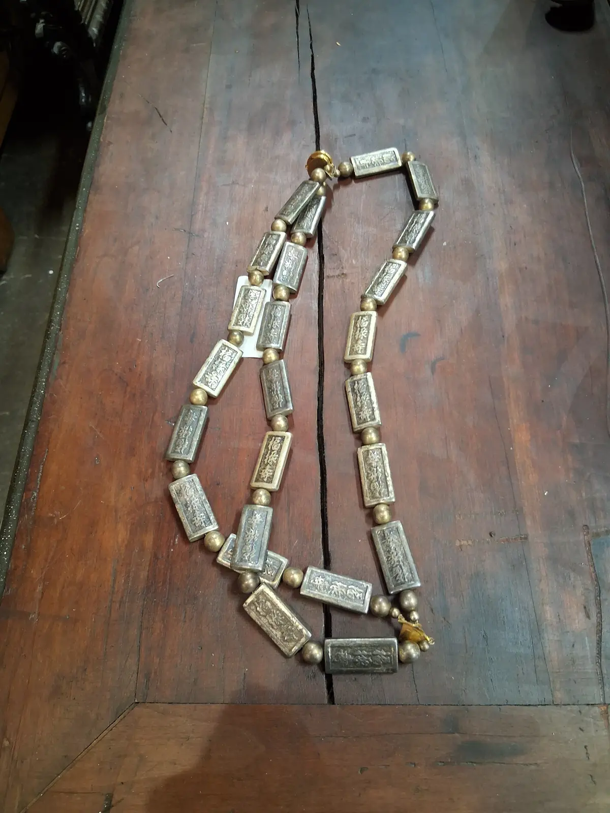 Silver Colored  Necklace 1