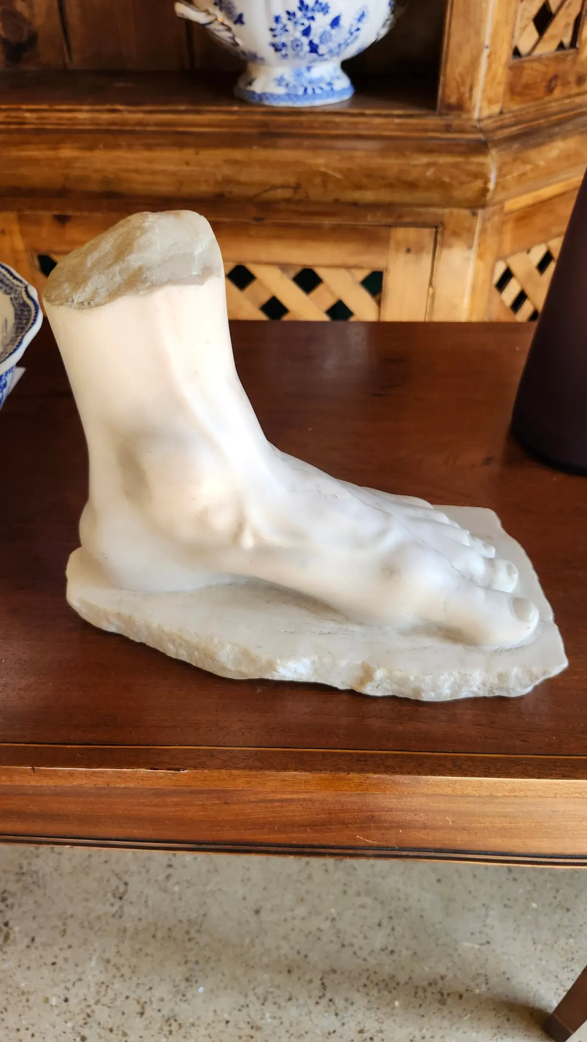 Marble Foot Statue 1