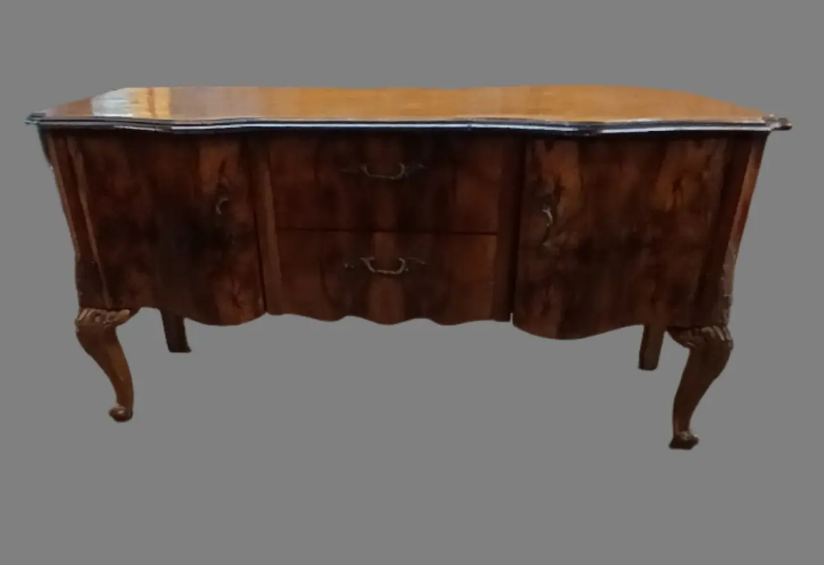 Low Italian 2 Door 2 Drawer Console 1