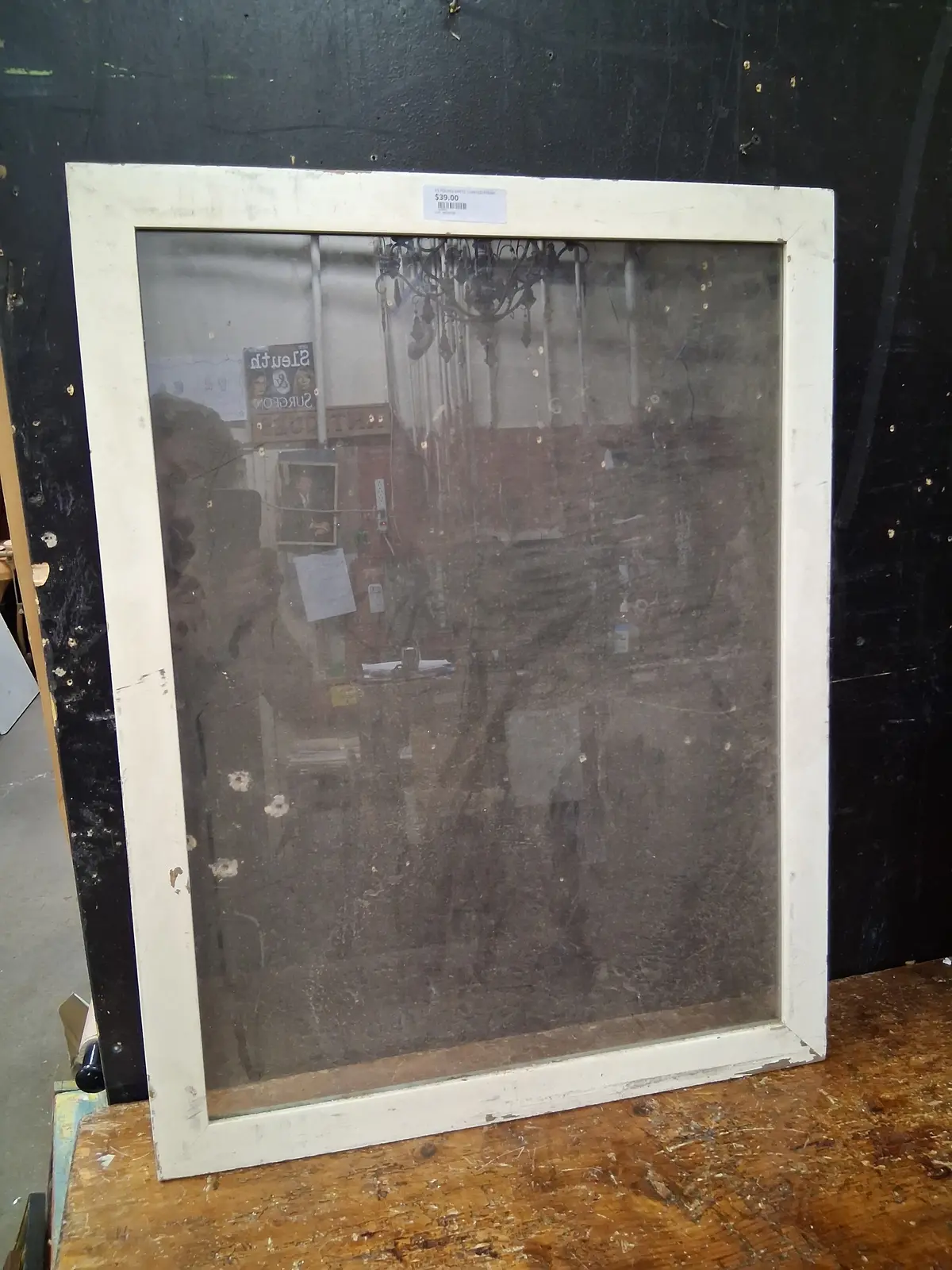As Found White Painted Frame 1