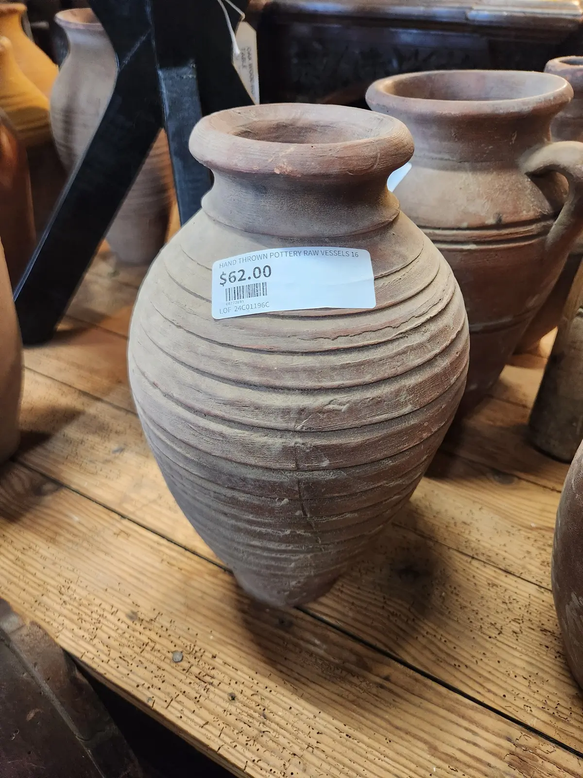 Hand Thrown Pottery Raw Vessels 16 1