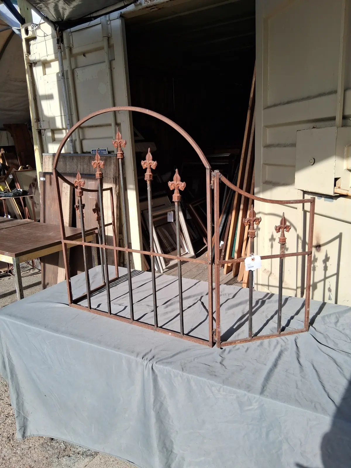 Wrought Iron Fire Screen 1