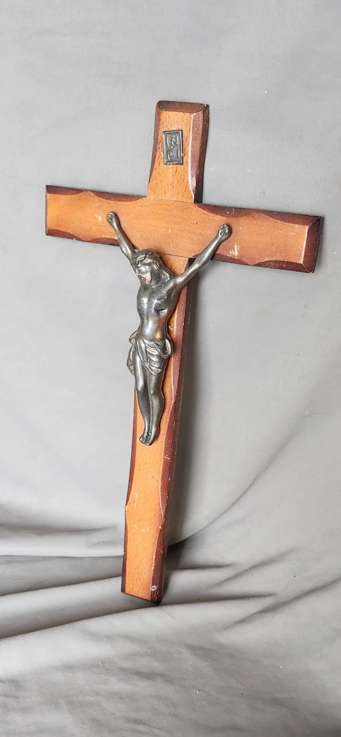 As Found Beech Crucifix 1