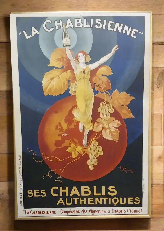 La Chablisienne Wine Poster 1