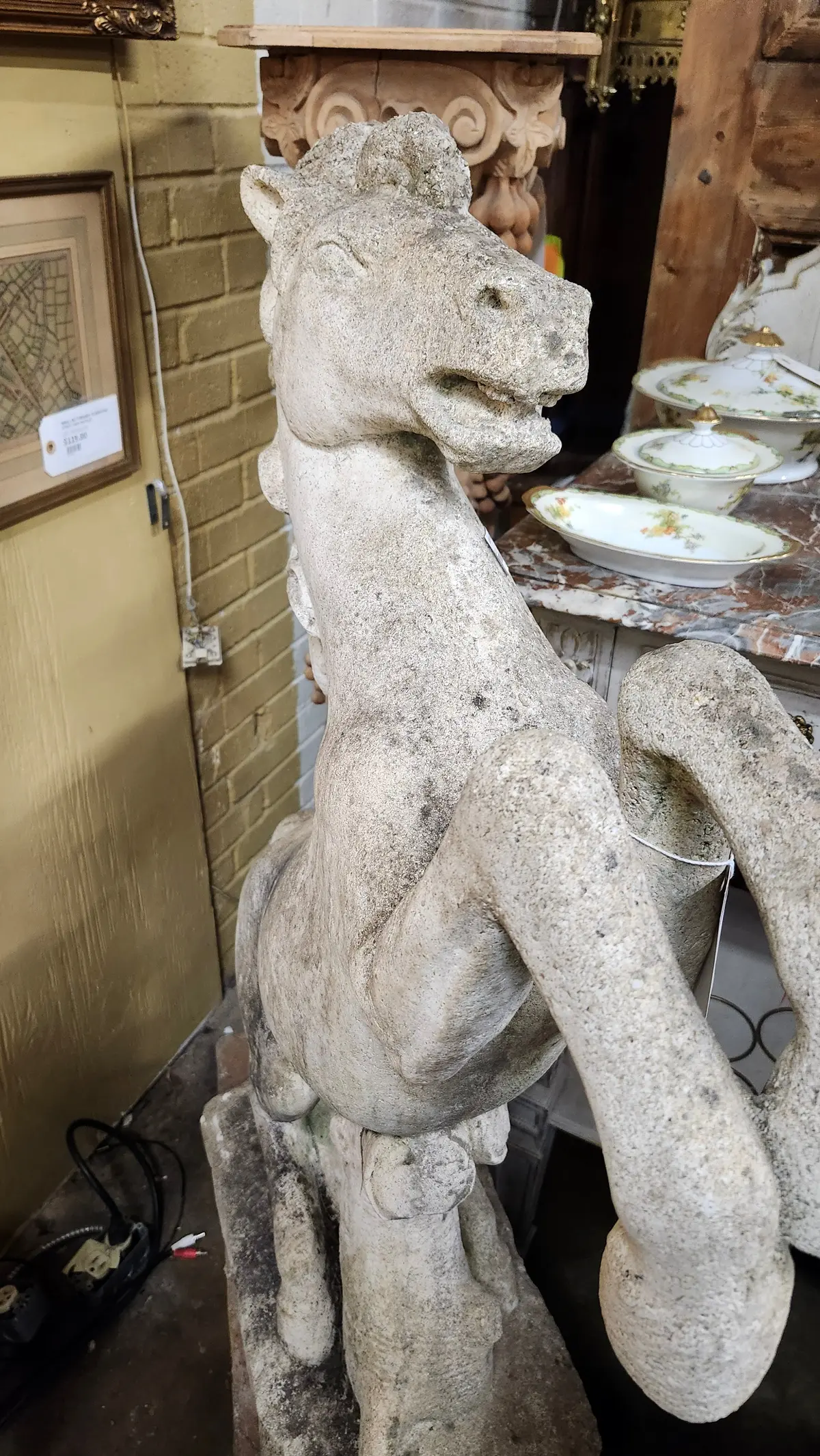 Concrete Horse Statue 1
