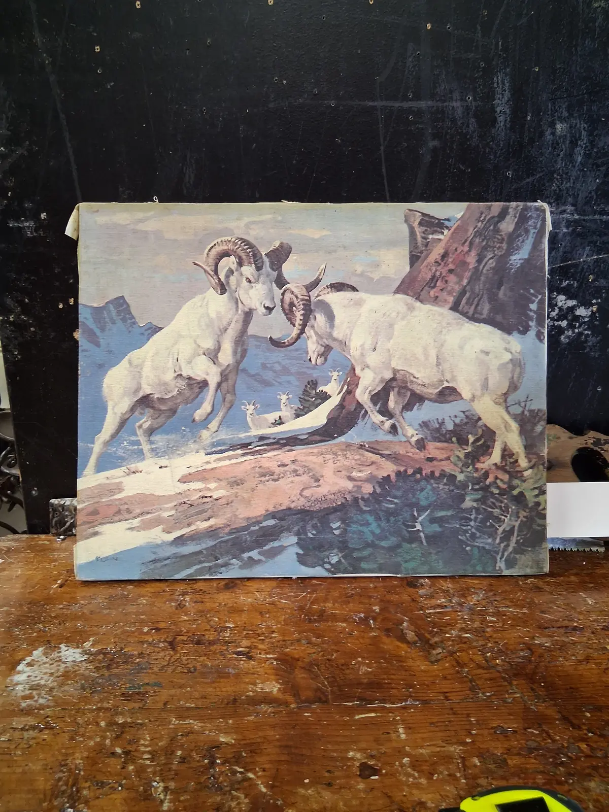 Unframed Giclee Mountain Goats 1