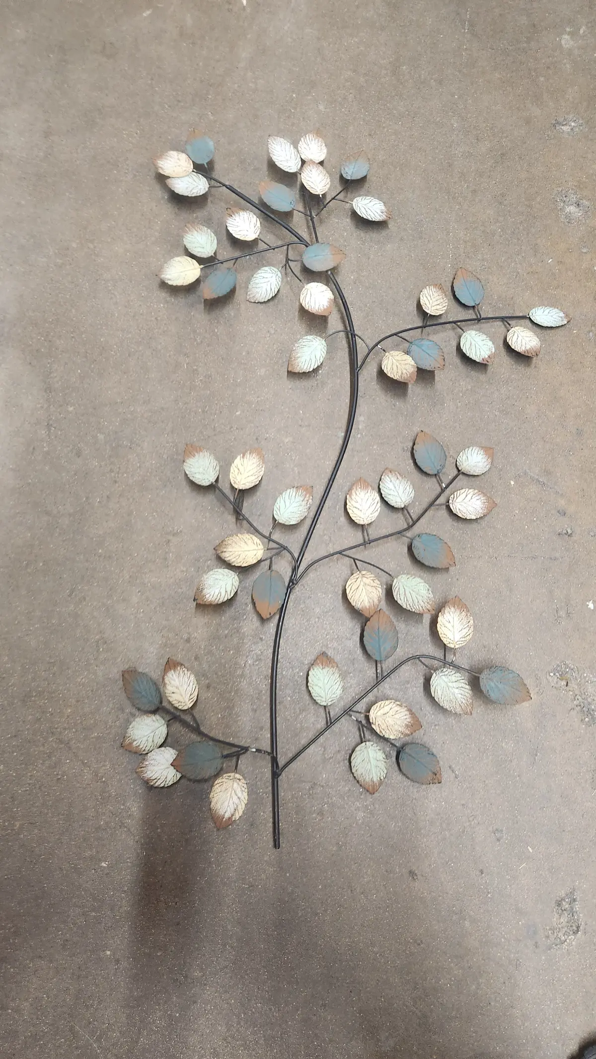 Foliate Tree Form Iron Wall Art 1
