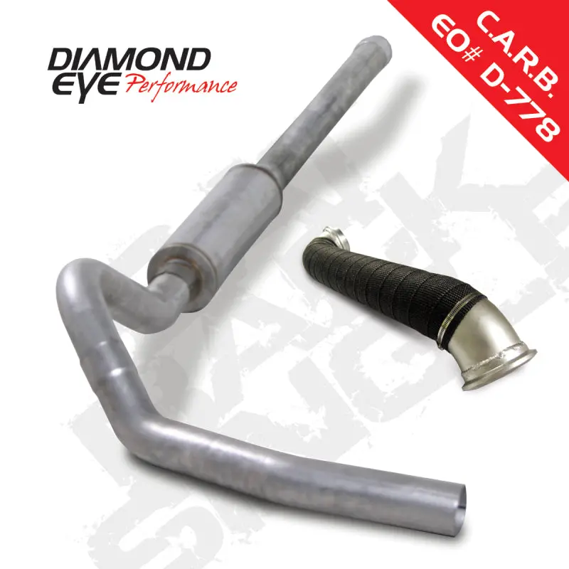Diamond Eye 4 In Cbsgl Exhaust System With Tdp Aluminum Tips – For 2006–2007 Chevy/Gmc 6.6L Duramax 2500/3500 1