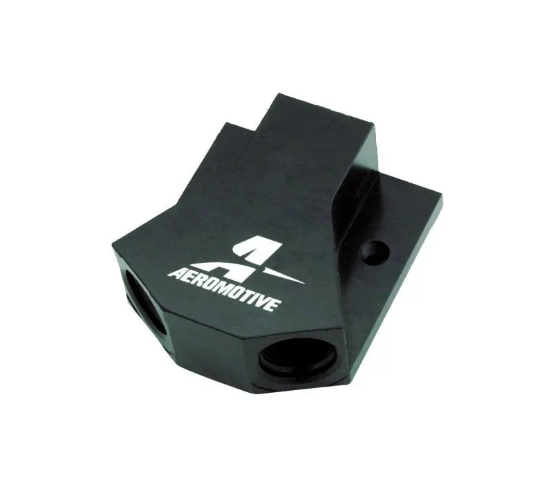 Aeromotive Y-Style Fuel Block: -10 An Inlet To Dual -8 An Outlets 1