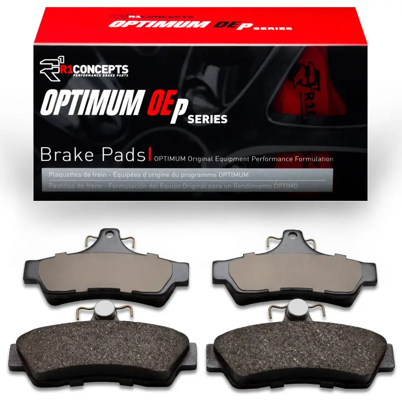 R1 Optimum Oe-Style Rear Brake Pads For 2005–2006 Pontiac Gto 1