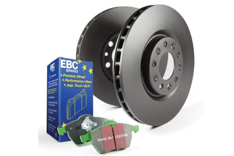 Ebc S11 Brake Kit – Greenstuff Semi-Metallic Pads & Rk Drilled & Slotted Rotors 1