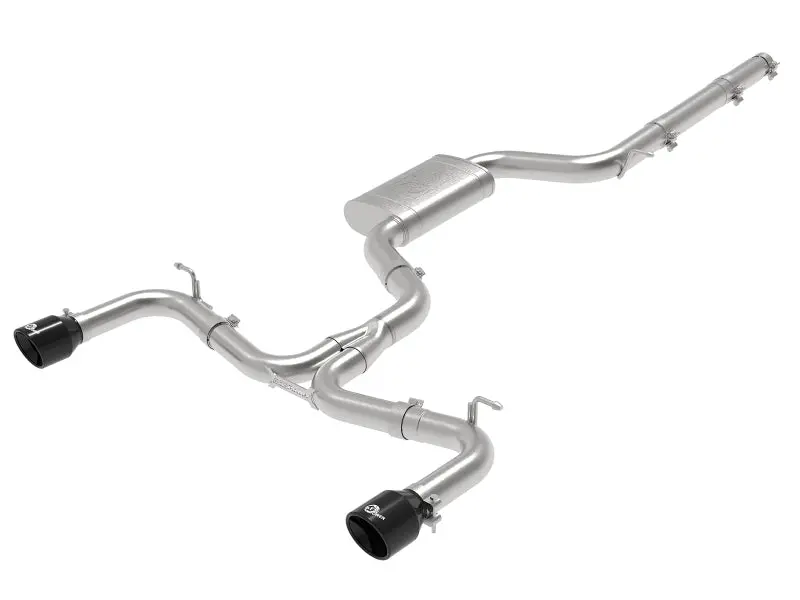Afe Machforce Xp 3In-2.5In Ss Exhaust Cat-Back 15-17 Volkswagen Gti (Mkvii) L4-2.0L (T) - Black 1
