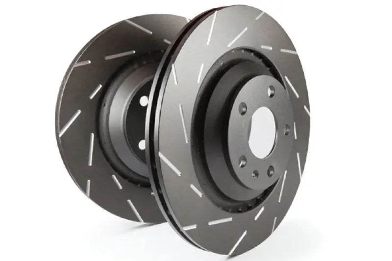 Ebc Usr Slotted Rear Brake Rotors For 2018+ Chevrolet Traverse 2.0L Turbo 1