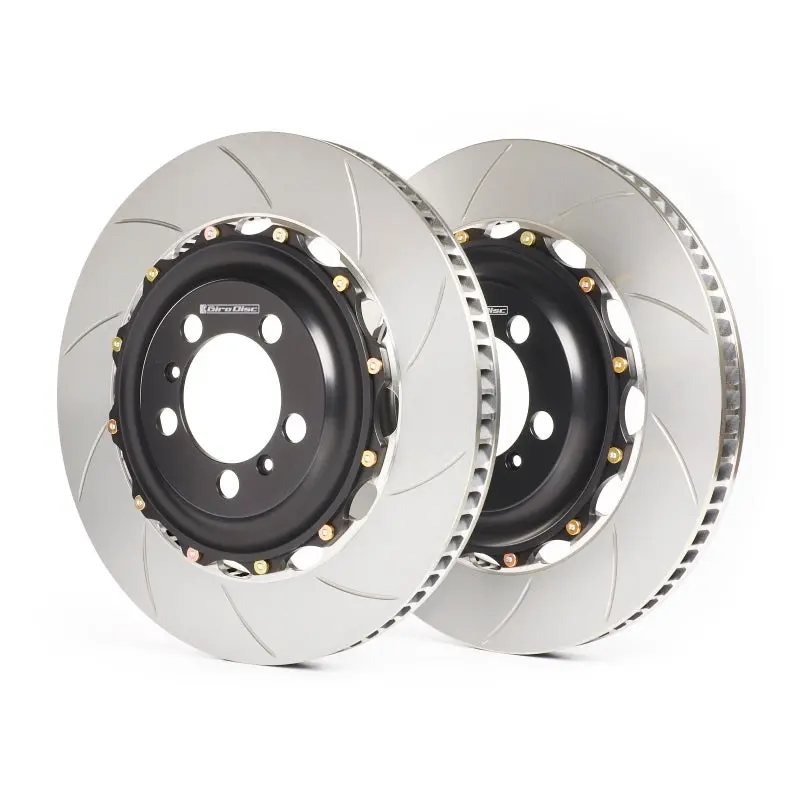 Girodisc 02-04 Lamborghini Murcielago (W/4-Pot Front Caliper) Slotted Rear Rotors 1
