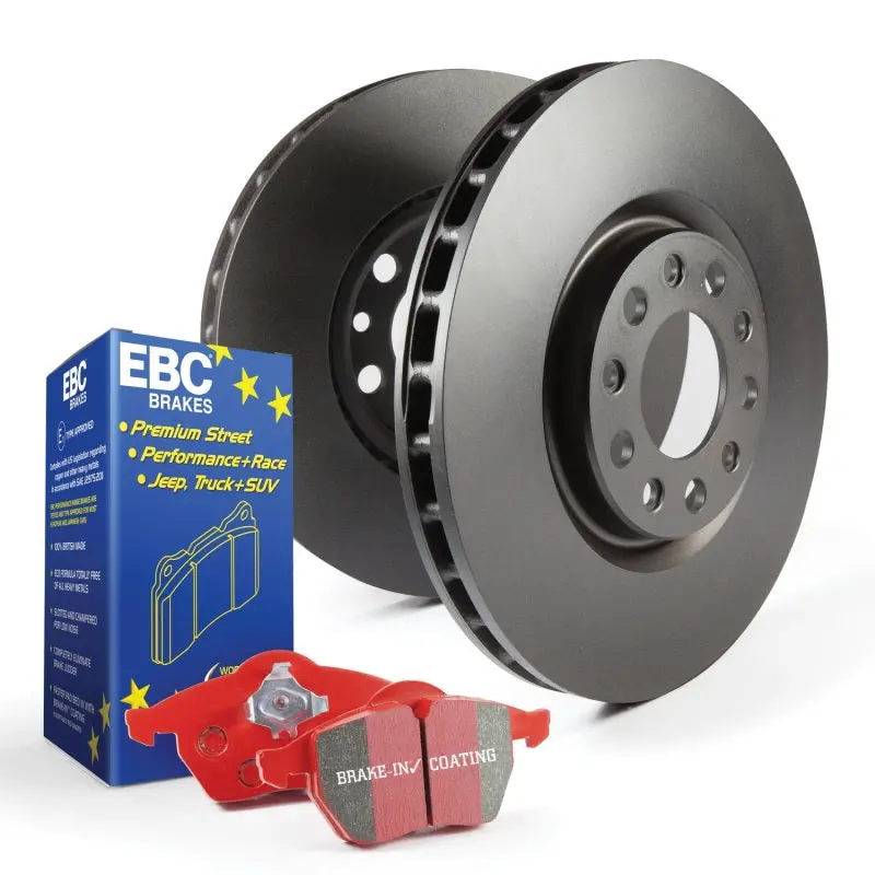 Ebc S12 Brake Kit – Redstuff Ceramic Pads + Rk Series Rotors 1