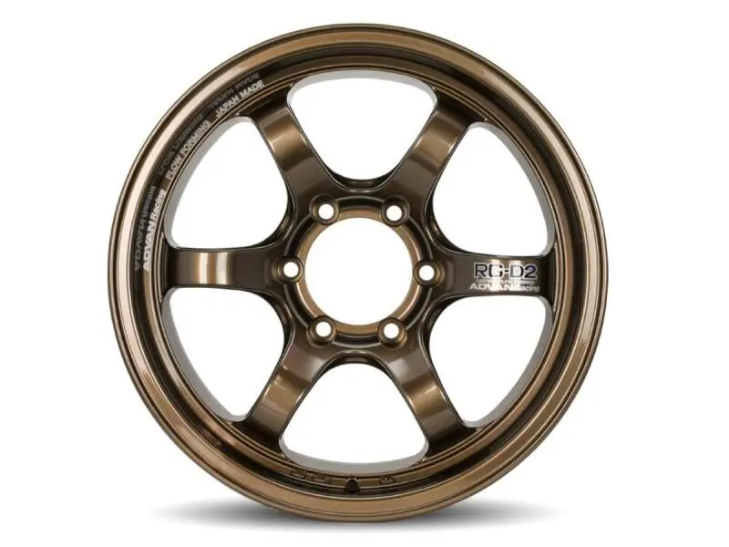 Advan Rg-D2 17X8.5 -10 6X139.7 - Racing Gold Metallic 1