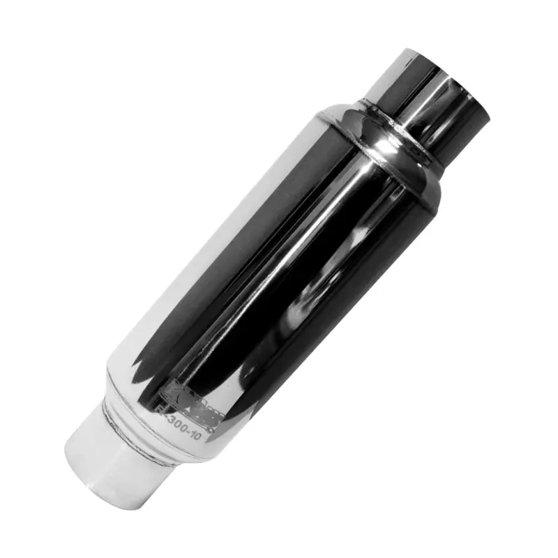 Kooks Stainless Steel Universal 3.5-Inch Round Muffler – 10-Inch Length (Stafford Spec) 1