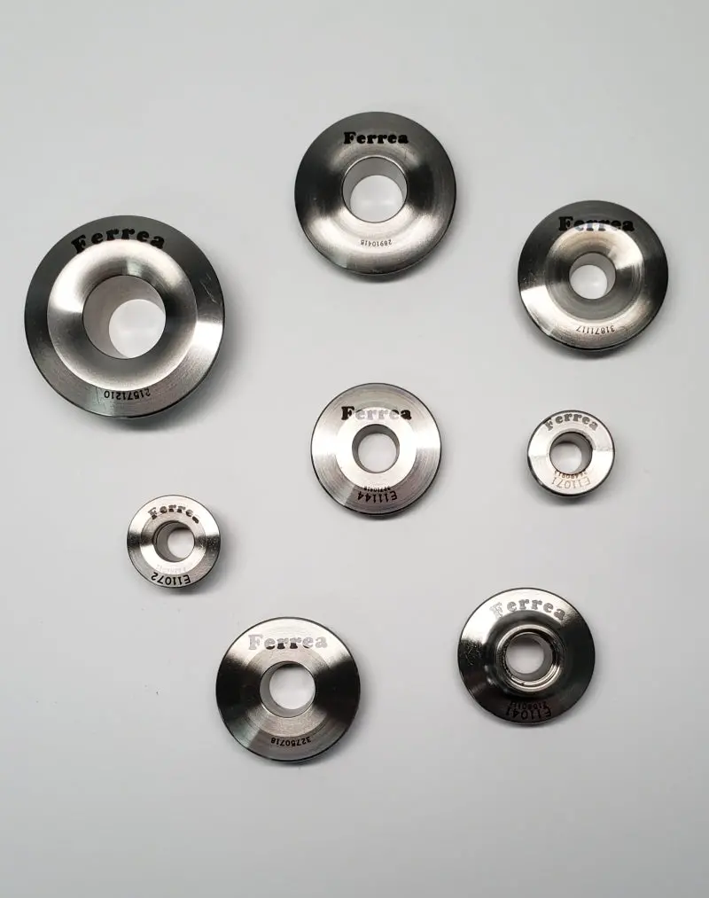 Ferrea Triple-Spring Pro Cnc Titanium Valve Retainers (7° Included Angle) – Set Of 16 1